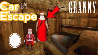 Granny 1 Christmas New Update Game Play Car Escape Anus Game Player 😂