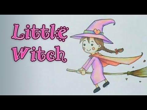 Speed Drawing Little Witch