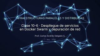 Infraestructuras 2026-1 C10-6 Despliegue de servicios en Docker Swarm y depuración de red