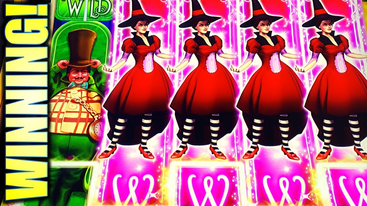 Winning 4 witch wild reels munchkinland 6 max bet slot machine