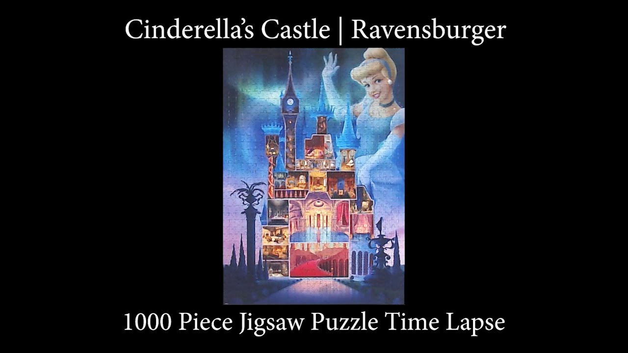 1000-piece Cinderella Disney Castle Collection Jigsaw Puzzle by