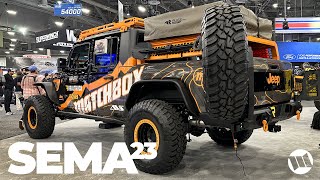 COOL NEW Jeep Stuff at SEMA 2023 - DAY 1 by Wayalife 199,301 views 5 months ago 21 minutes