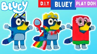 ‼️ How To Make BLUEY with Play Doh ‼️ | Disney Jr | ABC Kids