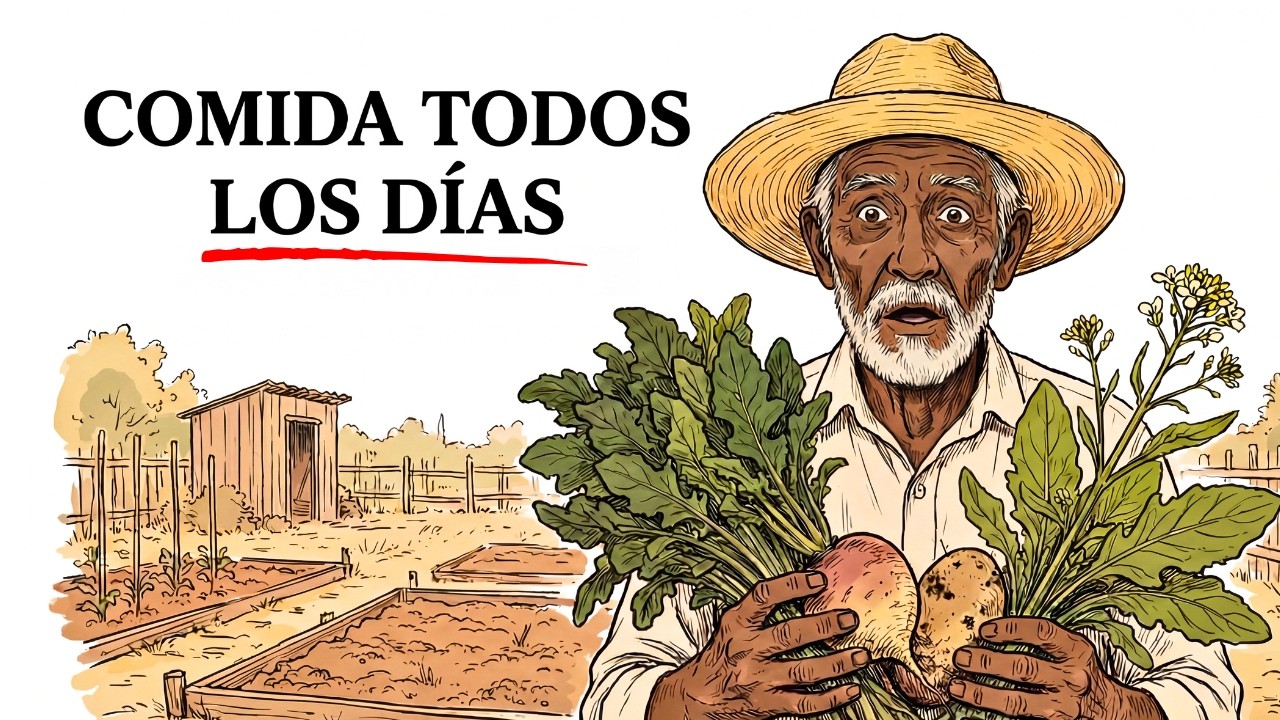 Estas 7 plantas dan comida todos los días sin replantar (¿por qué las olvidamos?)