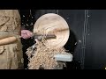Massive Spalted Maple Blank. Lost a Screw, Found a Screw and my Lathe Disappears!