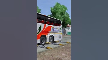 Scania KSRTC Bus 😘😘 Speedbraker #shorts