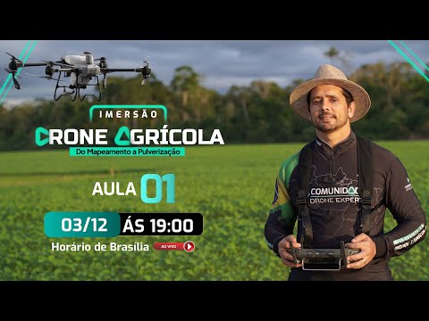 |Imersão Drone Agrícola