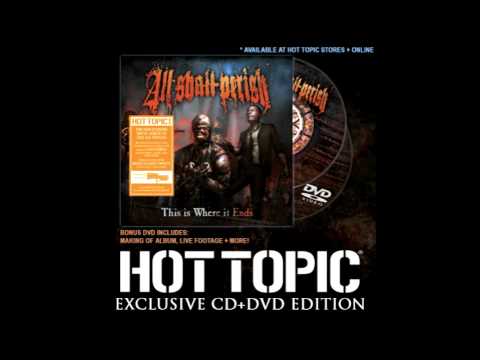 ALL SHALL PERISH - THIS IS WHERE IT ENDS CD+DVD at Hot Topic (OFFICIAL)