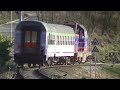 Odjazd TLK Kormoran z stacji Polanica-Zdrój (nagranie z nasypu)