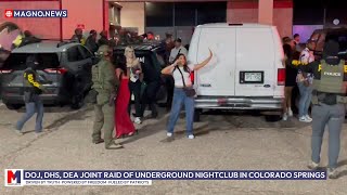 DOJ, DHS, DEA Bust Nightclub: 100+ Illegal Aliens, Drugs, and Weapons Seized in Colorado