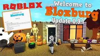New Bloxburg Update 0.9.1