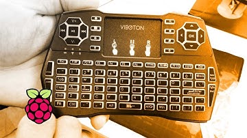 Raspberry Pi 3 x Viboton i8 Plus Mini Wireless Keyboard Mouse Combo Unboxing