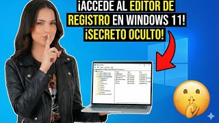 💻⚙️ ¡SOLUCIÓN! Como ACCEDER al EDITOR de REGISTRO en WINDOWS 11 (Fácil y Rápido)