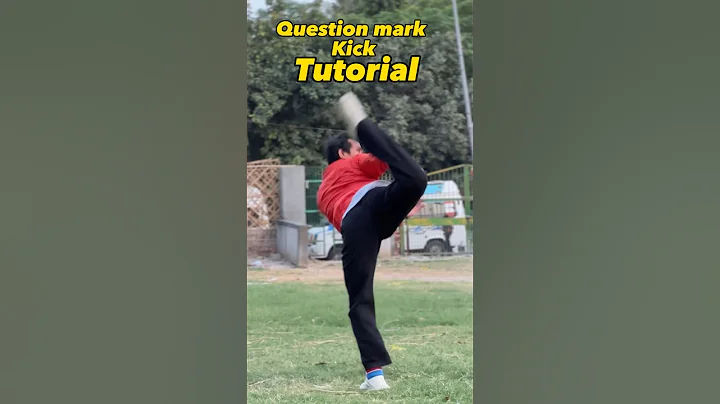 Unpredictable kick ever🚨question mark kick🔥#tutorial #shorts #fypviral