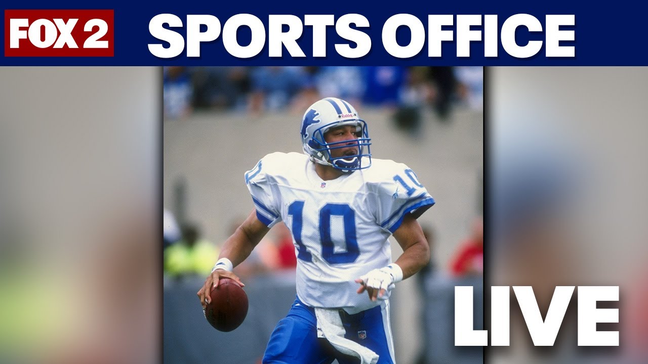 Former Detroit QB Charlie Batch talks with the Sports Office on upcoming Lions Vs Steelers game