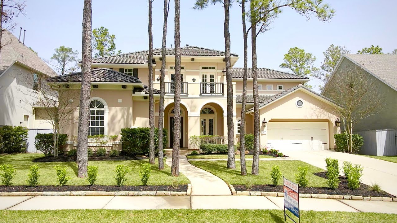 34 Liberty Branch Bvld, The Woodlands Tx YouTube