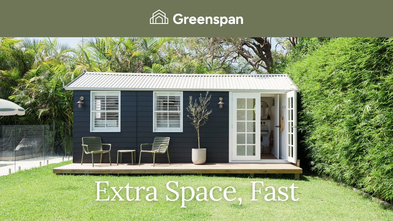 Need more space, fast? Unlock your backyard's potential with a garden room from Greenspan.