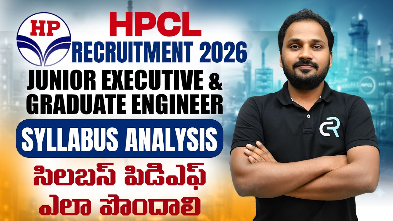 HPCL 2026 Syllabus Analysis | Junior Executive & Graduate Engineer |  Electrical, Mechanical, Civil