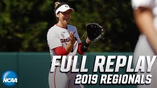 Georgia vs. Drake: 2019 NCAA softball regionals | FULL REPLAY