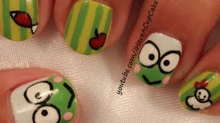 Keroppi Nail Art