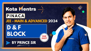D and F Block One Shot For JEE and NEET 2024 | Best One Shot #live #update #neet #jee #jeemains