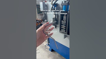 Universail paint roller handle making machine #paintroller newest model wirh open groove function