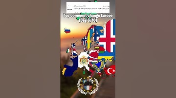 Top comment change Europe  #europe #geographythroughmaps #geography #country #map #mapping #mapper