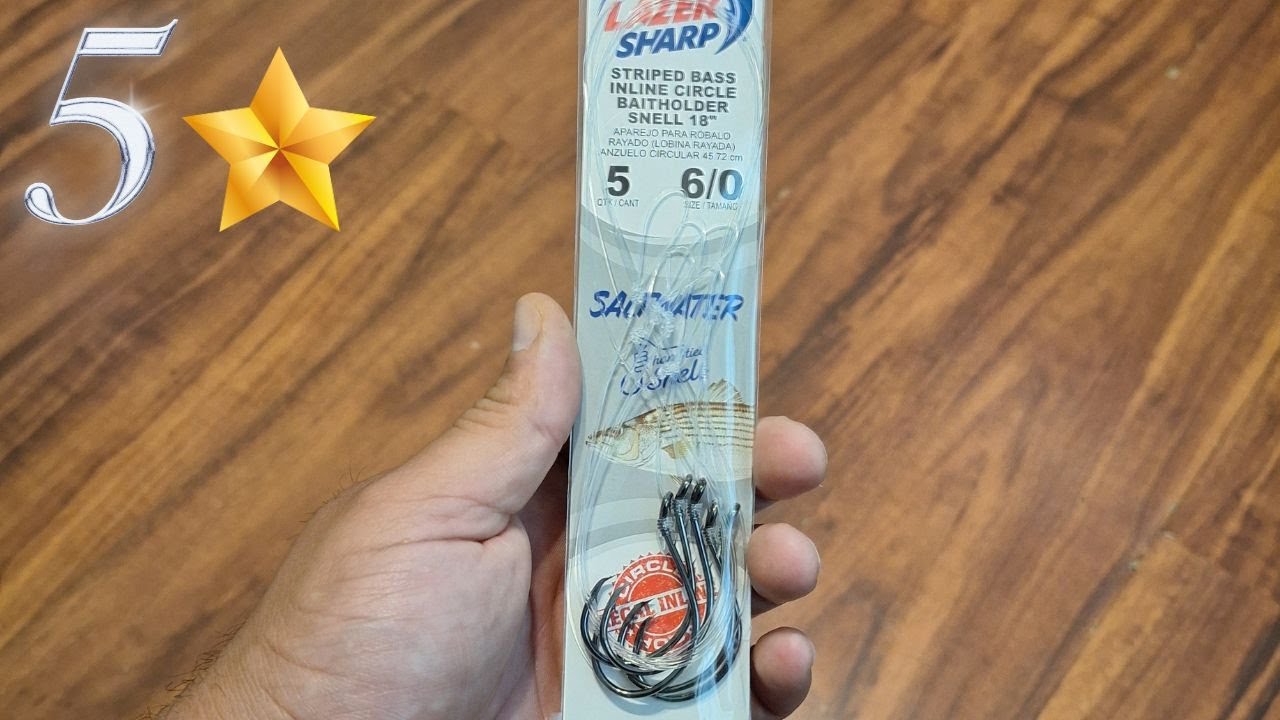 PRODUCT REVIEW: Eagle Claw Snelled In-line Circle Hooks