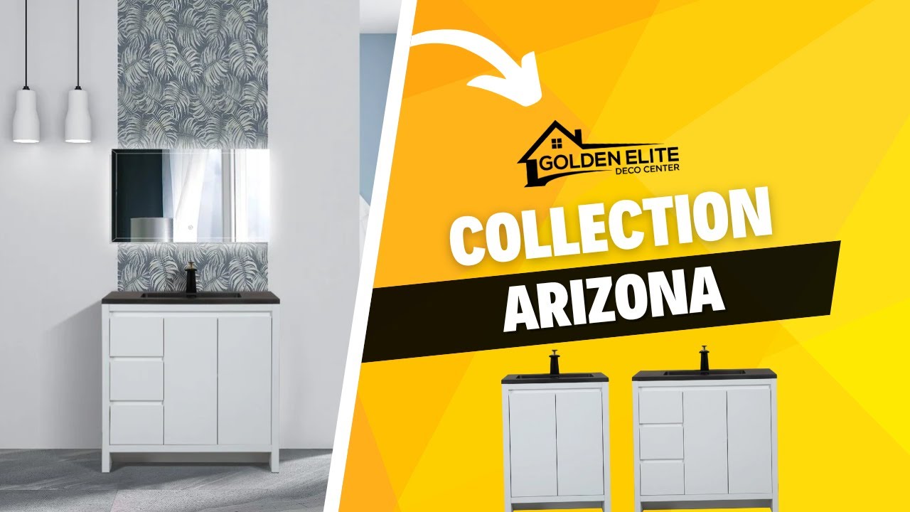 Découvrez la Collection Arizona en Blanc : Le Choix Élégant pour Votre Salle de Bain