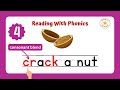 Reading with Phonics for Kindergarten | Lesson 4 |@phonics_reading | Phonics Reading