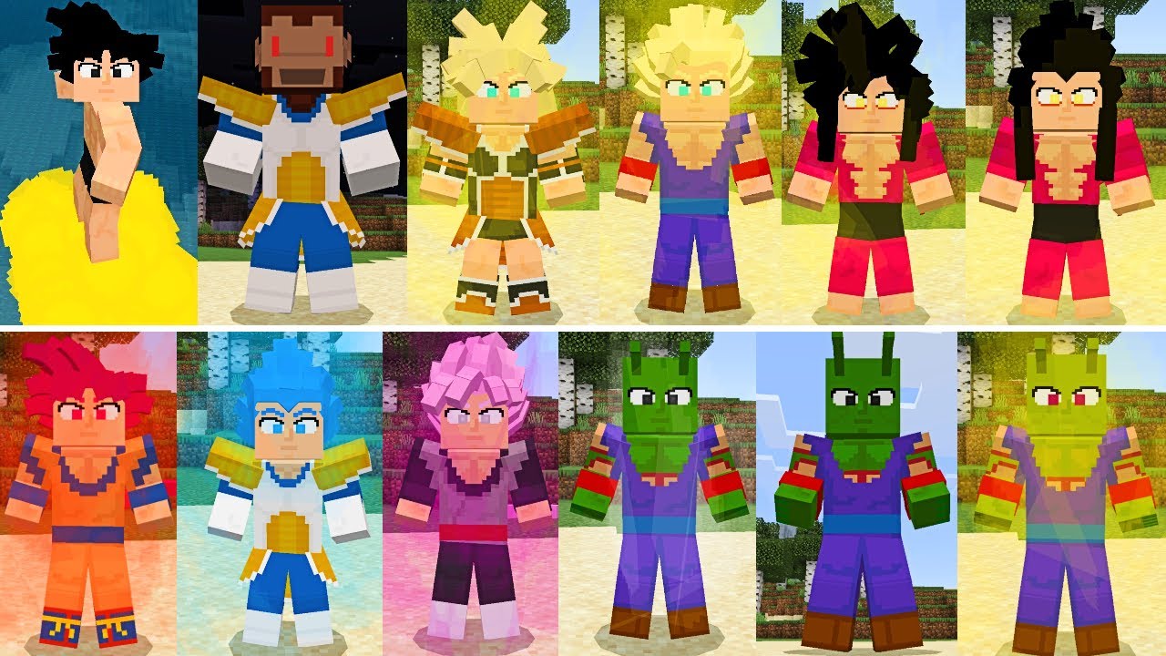 Nuevo Addon de Dragon Ball para Minecraft PE Dragon Block Adventure