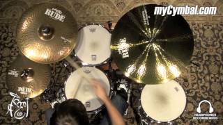 Paiste 14 Rude Sound Edge Hi Hat Cymbals - 877/1161g (1123114-1101215D)