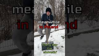 Shoveling in Poland