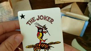 Junk journal from a playing card box | Part 2 | Making Signatures
