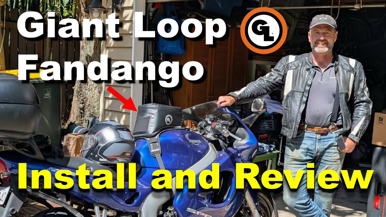 Giant Loop Fandango - установка и обзор сумки на бак.