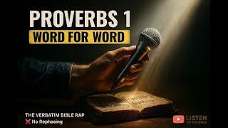 The Verbatim Bible Rap: π€ Proverbs 1 Word-for-Word βοΈ No Rephasing (ESV)