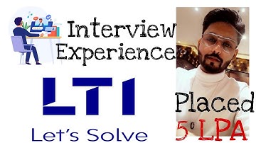 L&T infotech Interview Experience by Anuj || LTI 5 LPA interview tips and questions