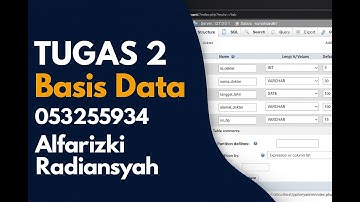 TUGAS 2 Basis Data 053255934 Alfarizki Radiansyah