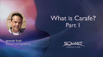 What is Carafe? Part 1