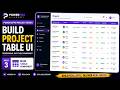 Power Apps Project Series | Create a Modern Project Table Component (Episode 3) #powerapps #coding