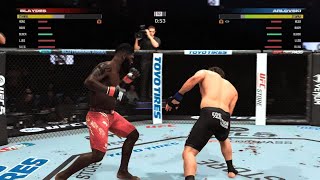 EA SPORTS UFC 5 Counter Overhand With side step lead hook