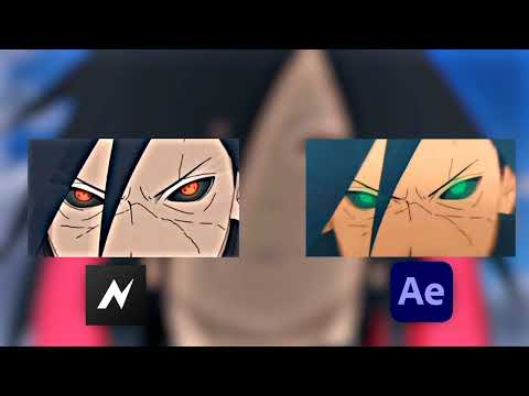 THE GHOST OF THE UCHIHA II ROYALTY🔥 II NODE VIDEO VS AFTER EFFECTS II FREE PROJECT FILE/ PRESET!!