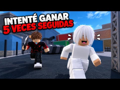 Intenté ganar 5 partidas seguidas en MM2…