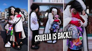 GUESS WHO'S BACK!? Finally reuniting with Cruella in Disneyland!