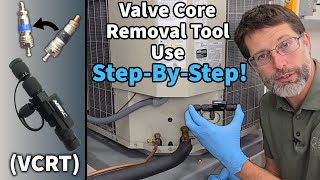 Step By Step Use Of A Valve Core Removal Tool Vcrt To Replace A Leaky Valve Core Schrader Valve