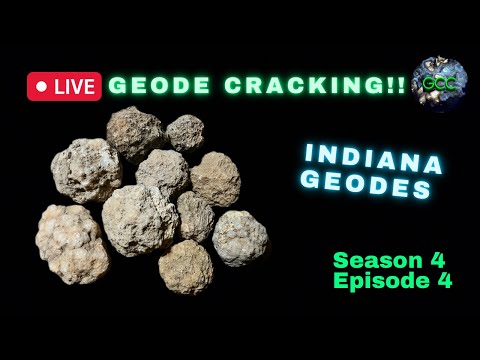 LIVE GEODE CRACKING! | Season 4 Episode 4 ‘Indiana Geodes’