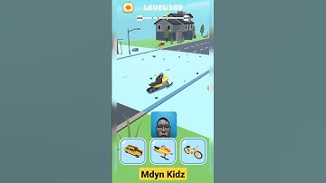 Level 107! Shape-shifting funny race gameplay new hyper casual #shorts #gameplay #shapeshifting