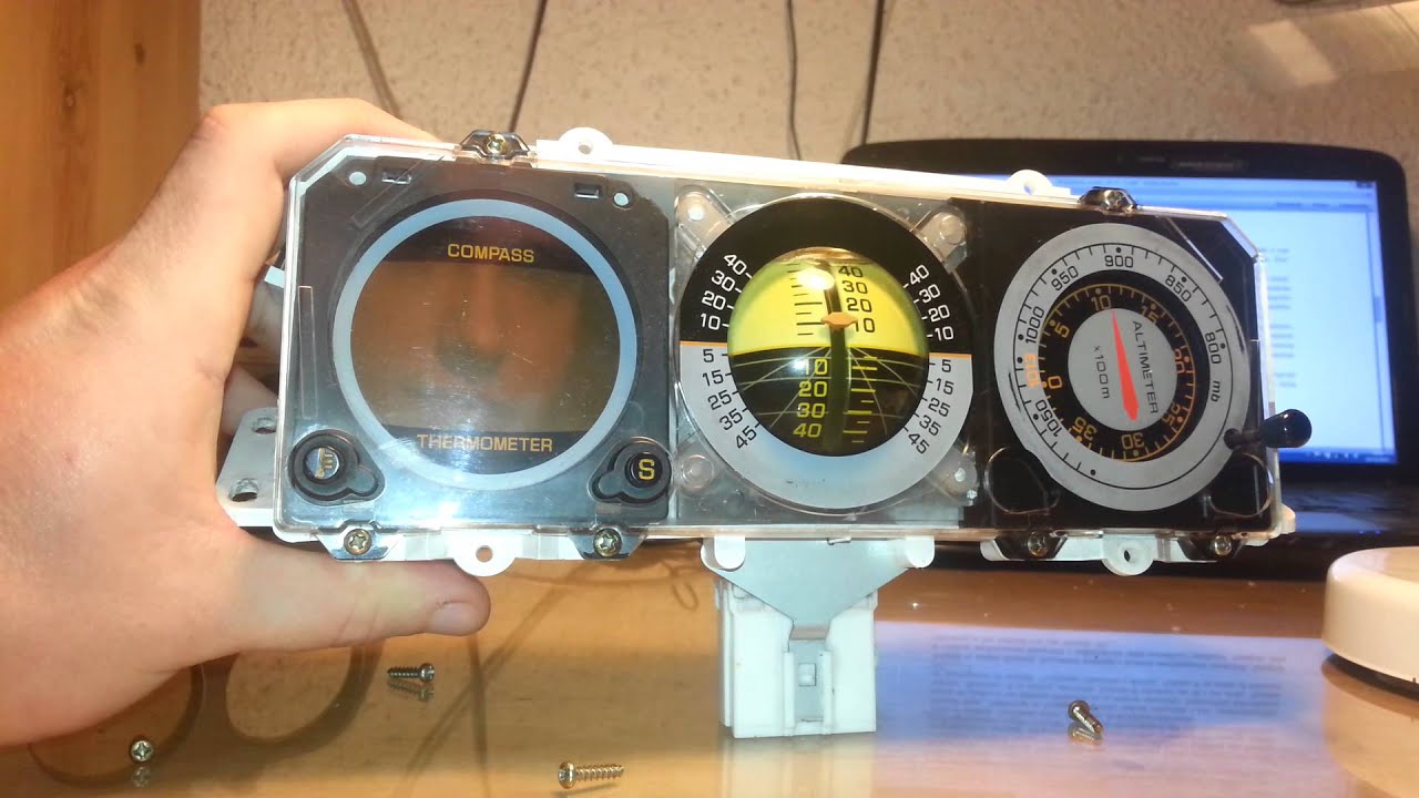 Tutorial sostituzione lampadina retroilluminazione bussola Pajero