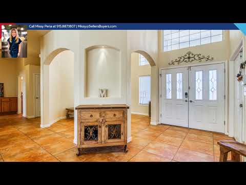 520 Gina Vega Drive, Canutillo, TX home video tour