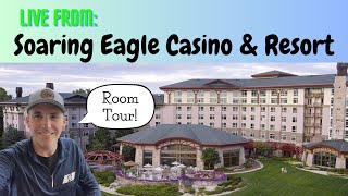 Soaring Eagle Casino Resort: Tour my free room!